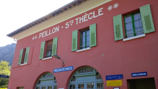 La gare de Peillon Ste-Thècle