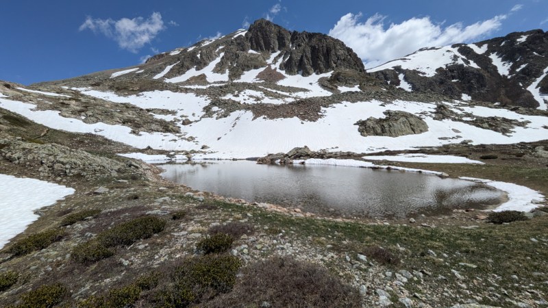 Autre lac, sous la Cima della Valletta