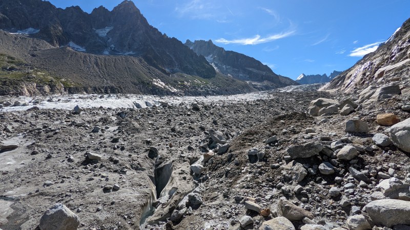 Du bord du Glacier d'Argentière