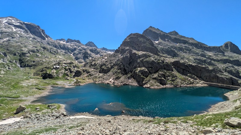 Au-dessus du Lac de la Fous