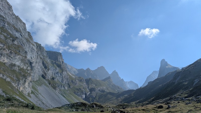Ambiance alpine au Pont de la Glière