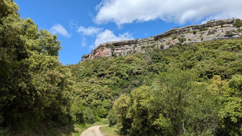 Entrée dans les Gorges du Brian