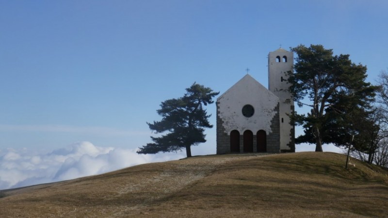 La chapelle du Monte Bignone