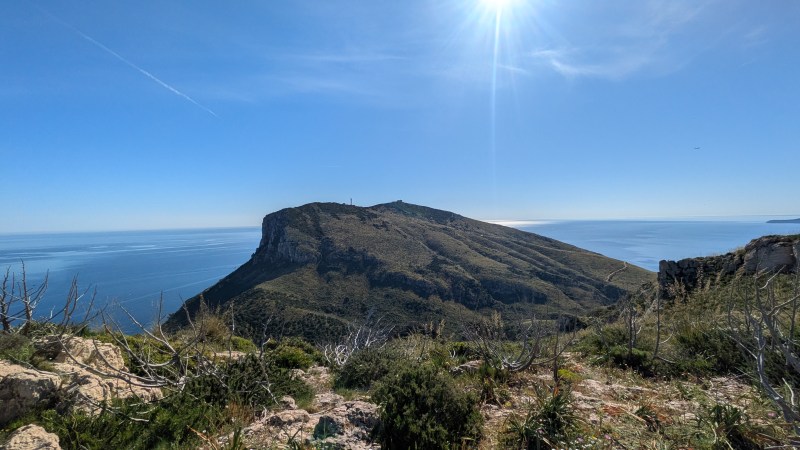 De Monte Ruju vers Punta Semaforo