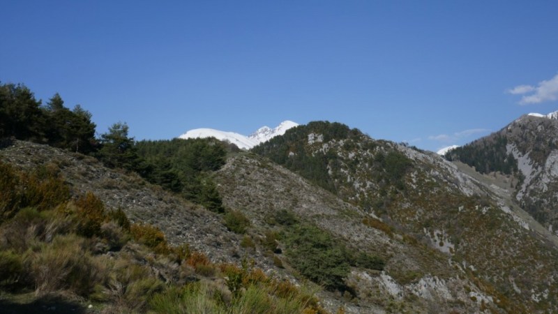 Le Mont Péla est le petit sommet sous le Capelet Inférieur