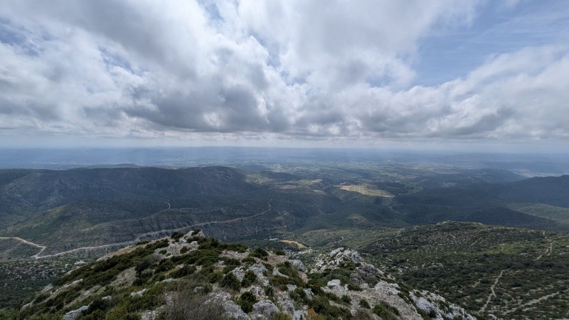 Du sommet vers le sud-ouest