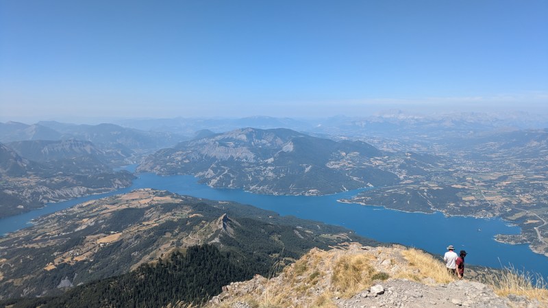 Vue imprenable sur le Lac de Serre-Ponçon