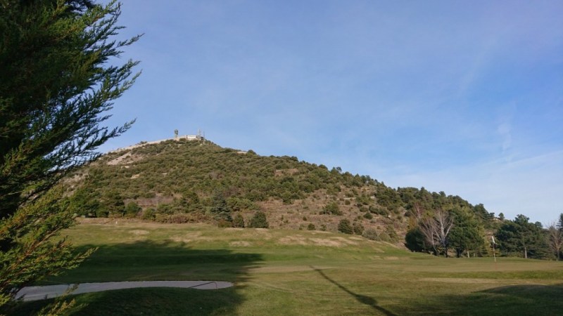 Monte Carlo Golf Club sous le Mont Agel