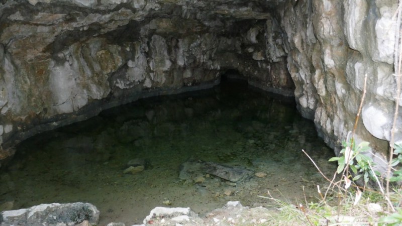 La grotte de la Fontaine Saint-Martin